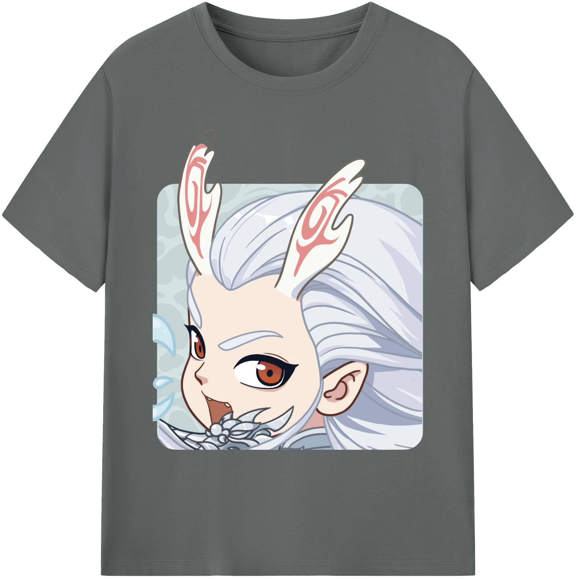 （画像用） Ne Zha 2 ナタ 魔童の大暴れ 綿100％ メンズ半袖Tシャツ｜肌触りやわらか＆通気性